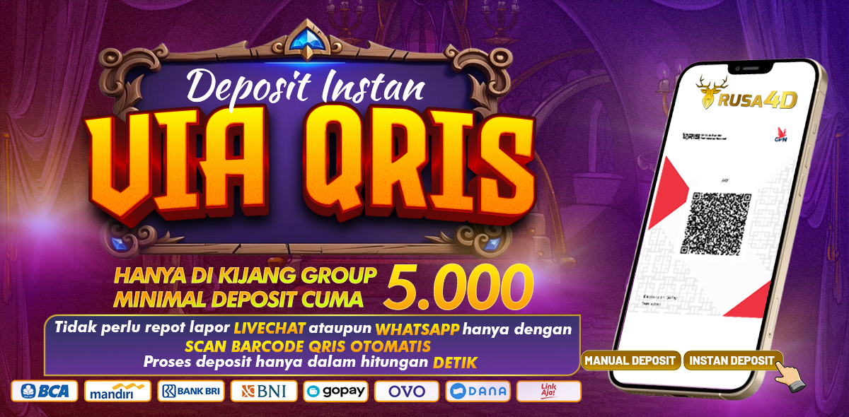 Deposit QRIS Instant